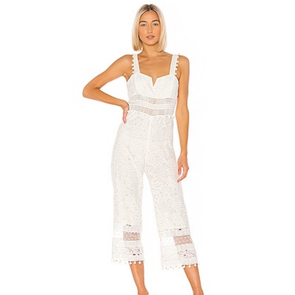 SAYLOR Gabri Jumpsuit - perfect for brides!